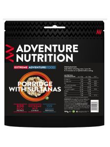 Adventure Nutrition Food Porridge & Sultanas 800Kcal